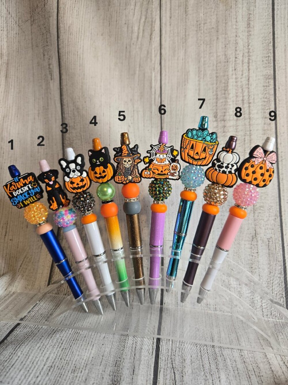 Fall Beaded Pens(Read Description)